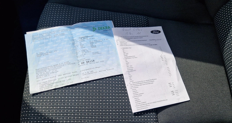 Ford Grand C-MAX cena 26999 przebieg: 186000, rok produkcji 2011 z Zgorzelec małe 704
